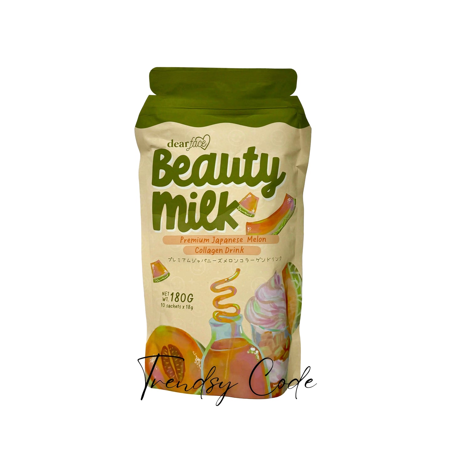 DEAR FACE Beauty Milk Premium Japanese Melon (New Packaging)