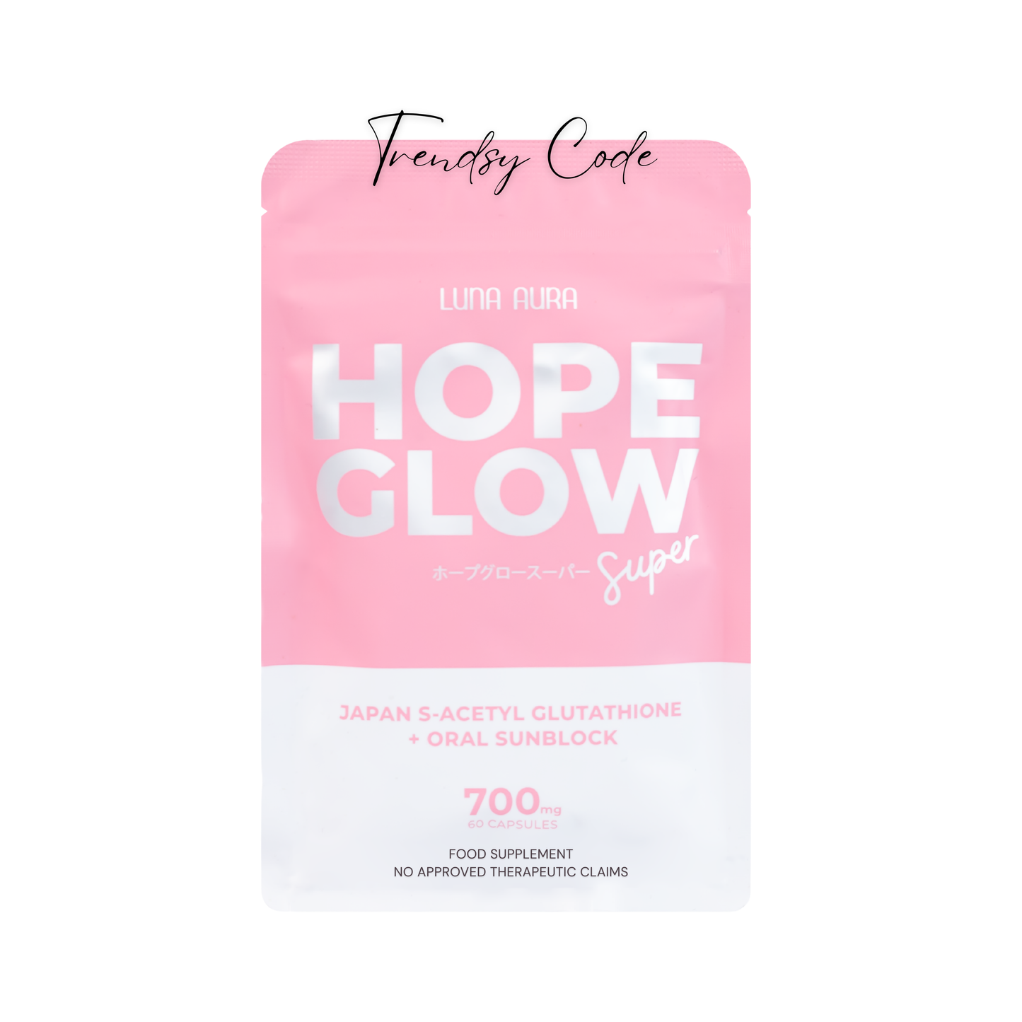 LUNA AURA HOPE GLOW Super Glutathione Capsules