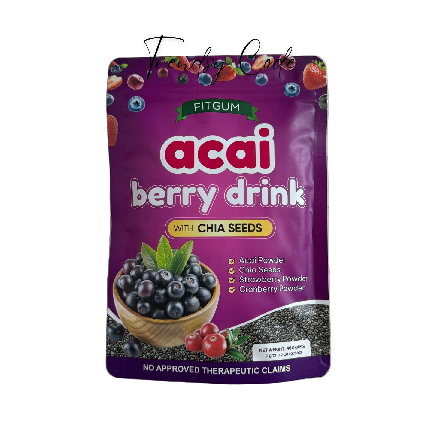 Fitgum Acai Berry Drink