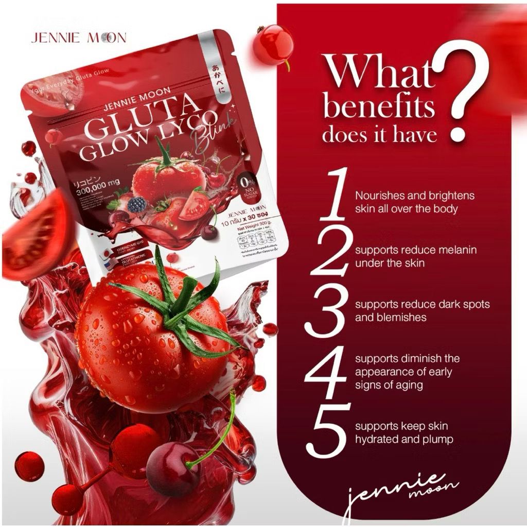 JENNIE MOON Gluta Glow Lyco Blink