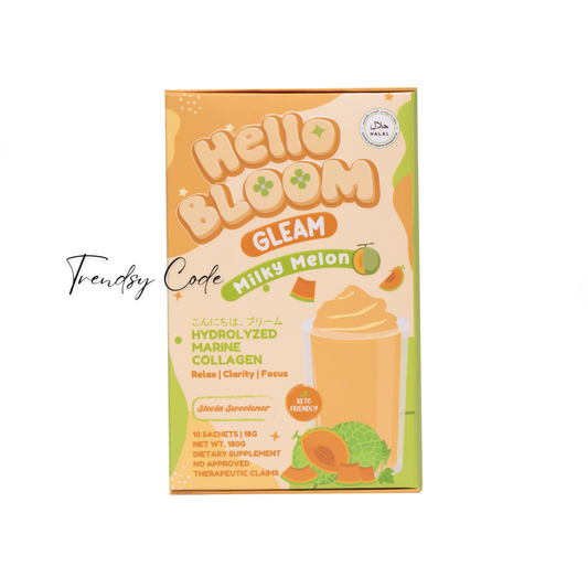 HELLO BLOOM "GLEAM” Milky Melon