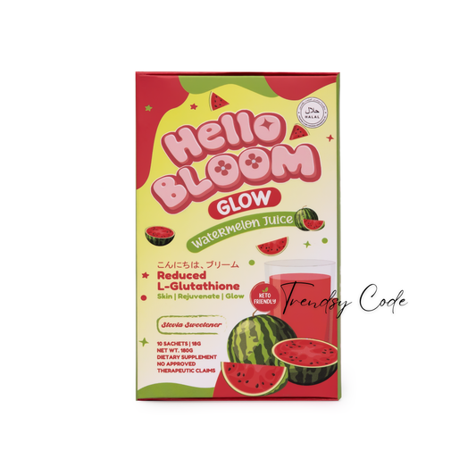 HELLO BLOOM “GLOW” Watermelon