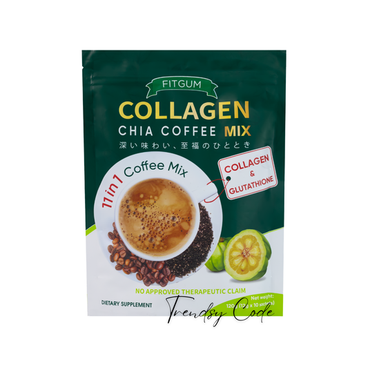 FITGUM Collagen Chia Coffee Mix