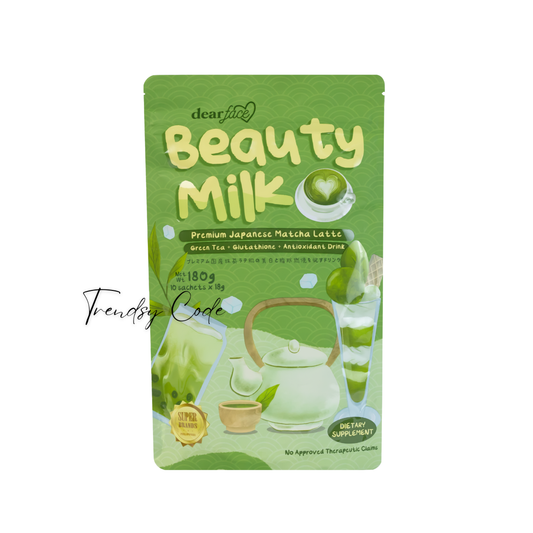 DEAR FACE Beauty Milk Premium Japanese Matcha Latte