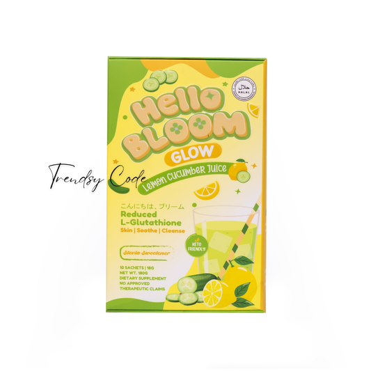 HELLO BLOOM “GLOW” Lemon Cucumber Juice