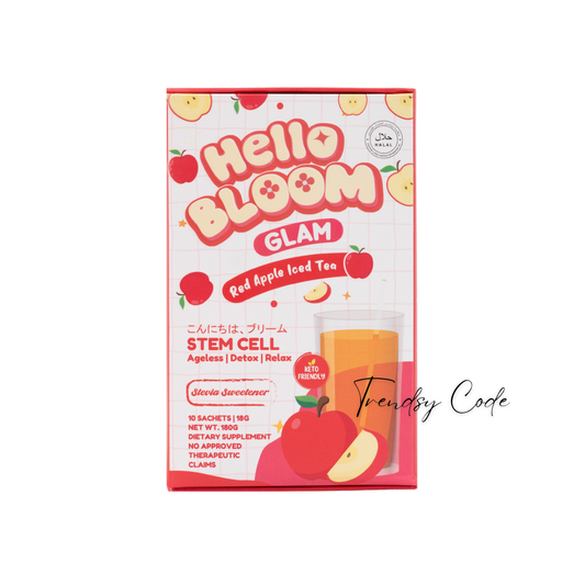 HELLO BLOOM “GLAM” Red Apple