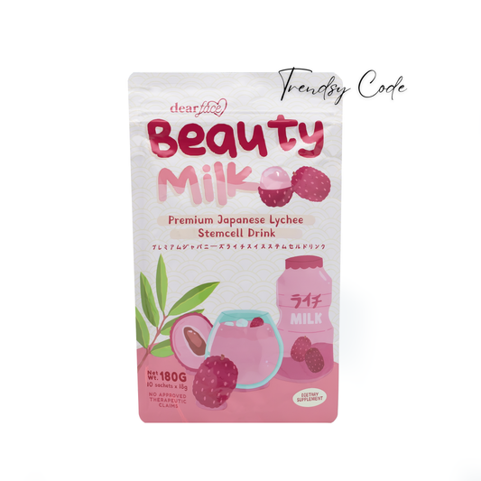 DEAR FACE Beauty Milk Premium Japanese Lychee Stemcell Drink