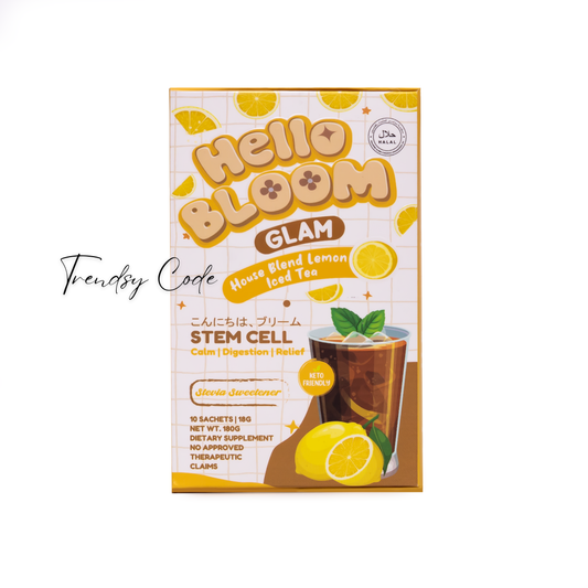 HELLO BLOOM “GLAM” House Blend Lemon