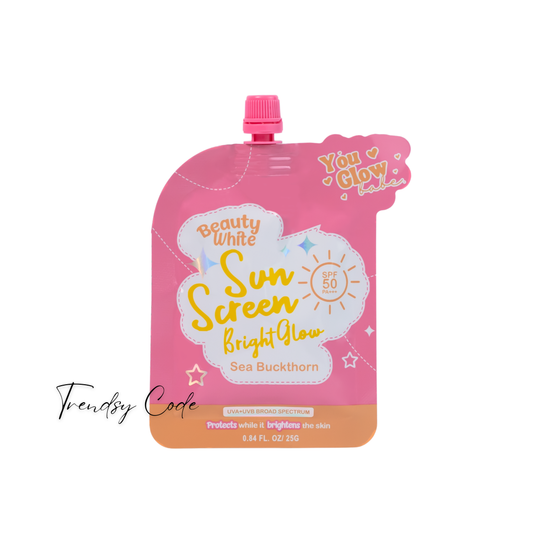 You Glow Babe Beauty White Sunscreen SPF 50 Bright Glow