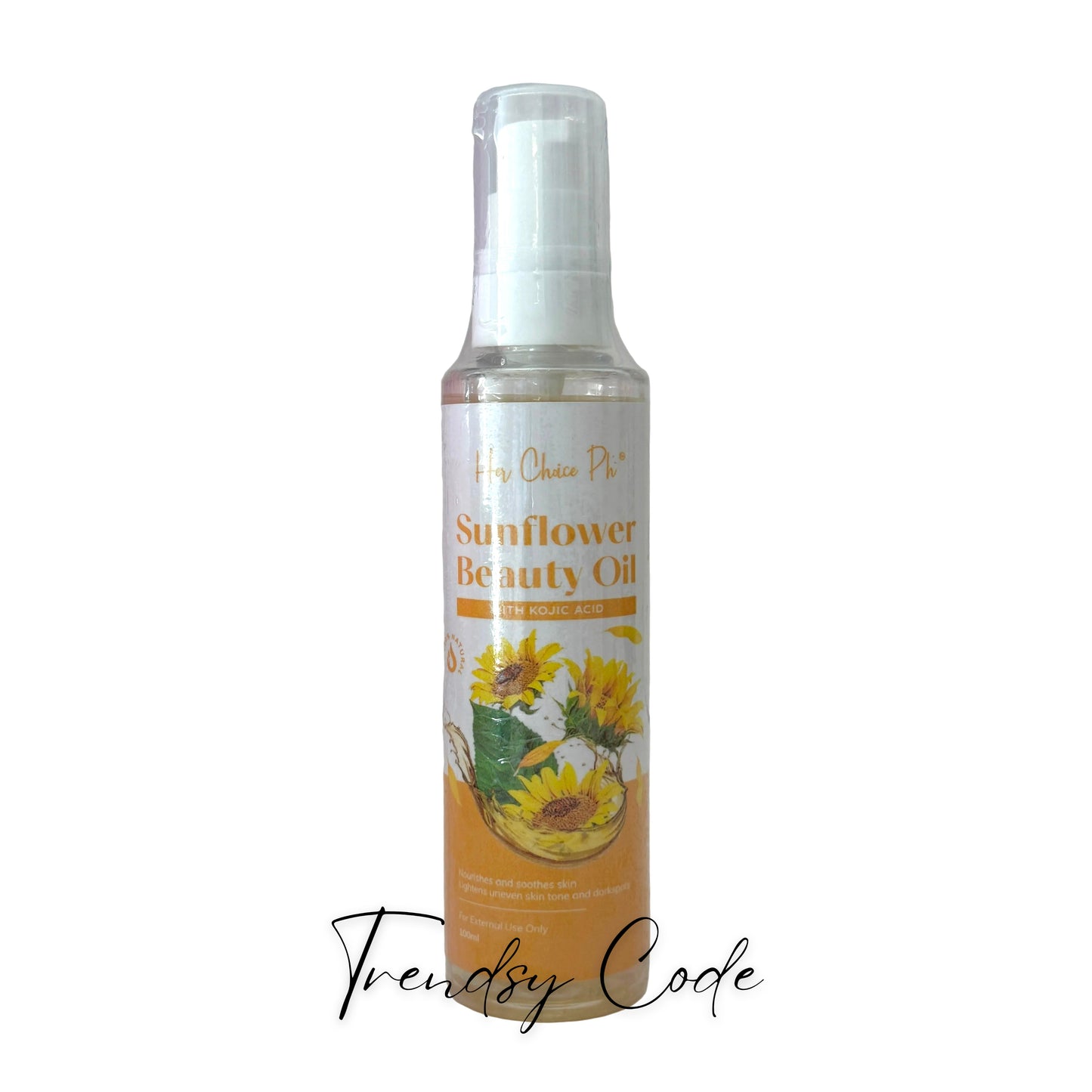 HER CHOICE PH Sunflower Oil with Kojic Acid