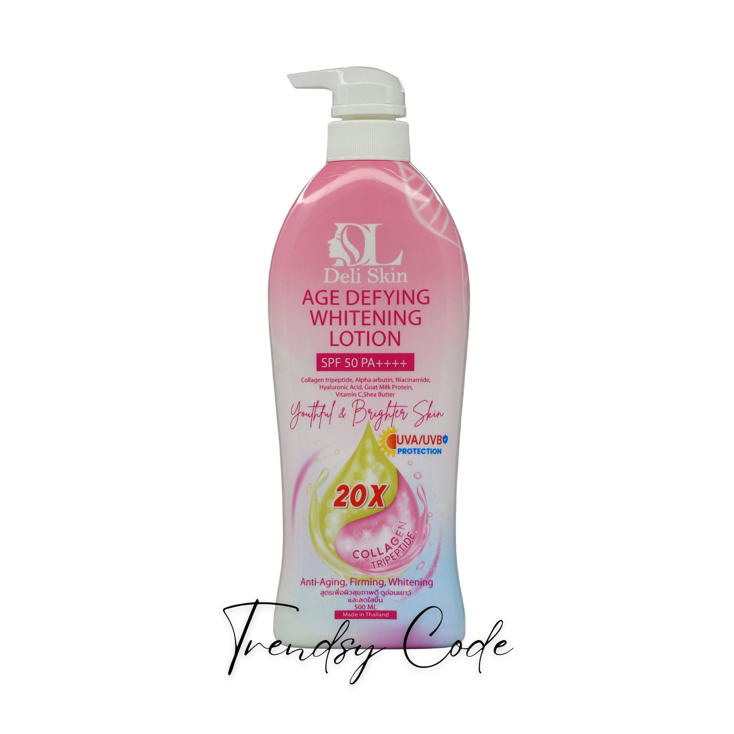 DELI SKIN Age Defying Whitening Lotion (Pink)