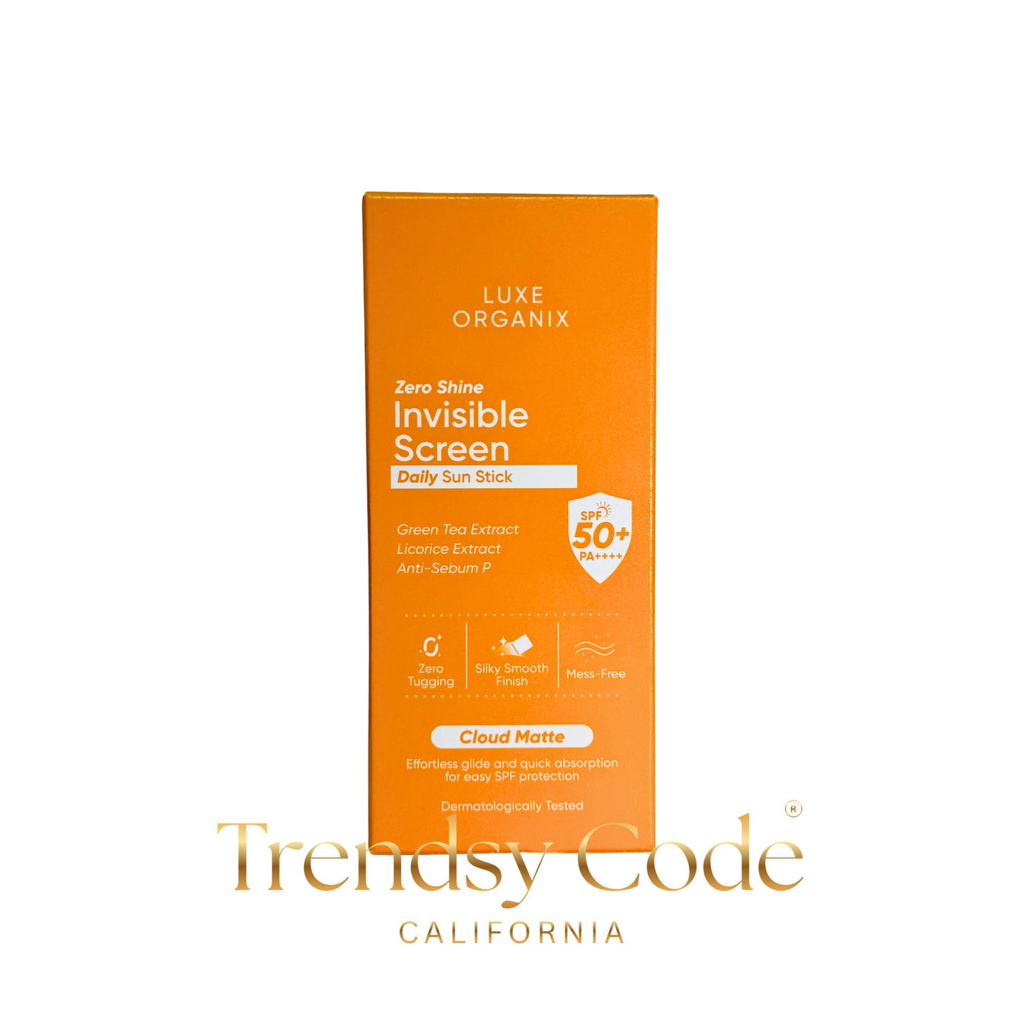 Luxe Organix Zero Shine Invisible Screen Daily Sun Stick