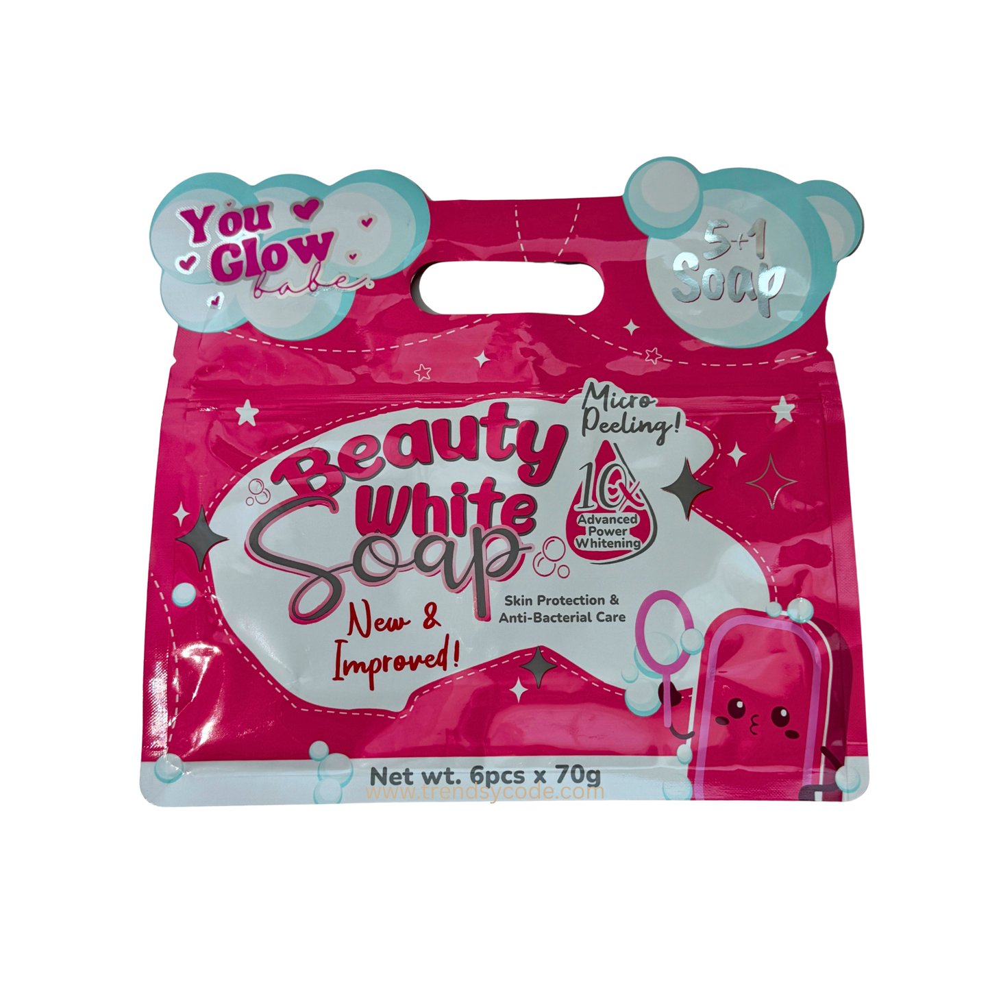 YOU GLOW BABE Beauty White Soap 5+1 (NEW Packaging)